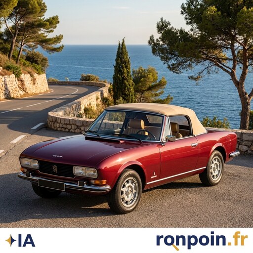 Quand acheter son cabriolet pour payer moins cher — illustration générée par IA