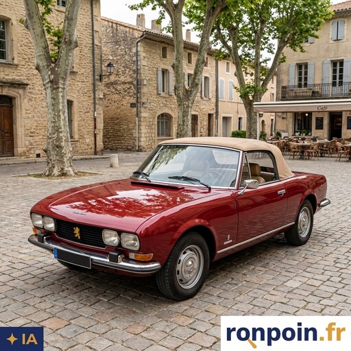 Le plaisir du cabriolet sans se ruiner — illustration générée par IA