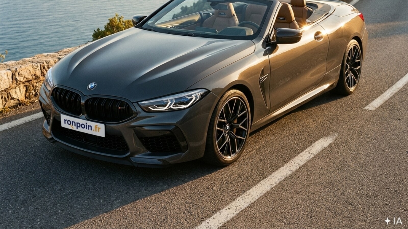 Cabriolet 4 saisons — illustration générée par IA