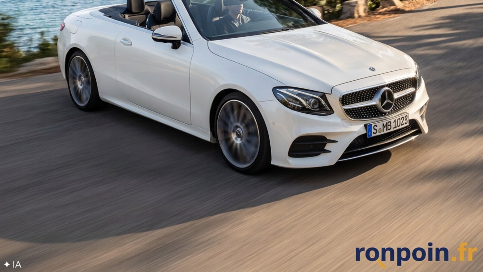 Votre premier cabriolet — illustration générée par IA